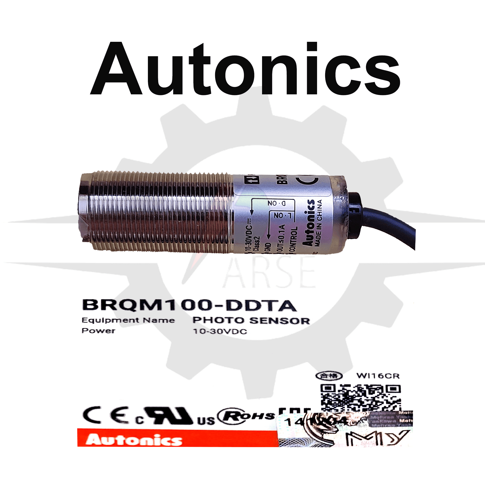 سنسور نوری آتونیکس مدل BRQM100-DDTA — تصویر ۳