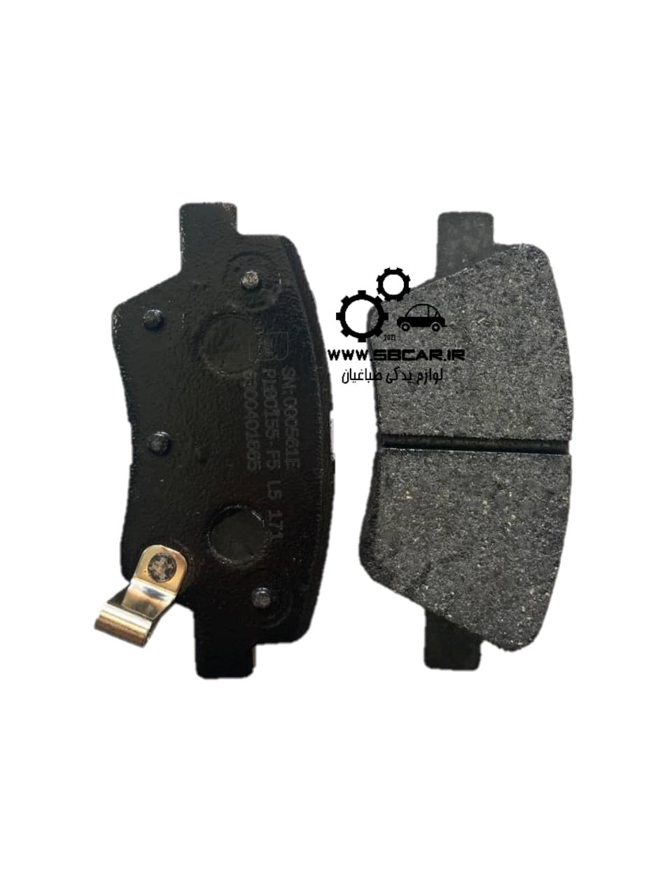 لنت عقب دنا پارس tu5 و 405 slx پارس آبی مدل PL80155 — تصویر ۲