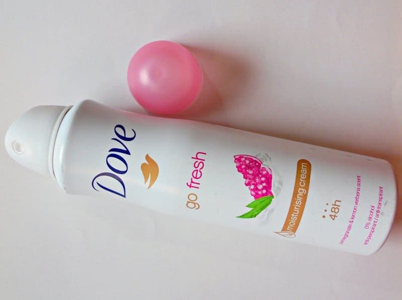اسپری ضدتعریق داو Dove مدل Go Fresh رایحه انار و به لیمو حجم 250 میلیلیتر — تصویر ۳