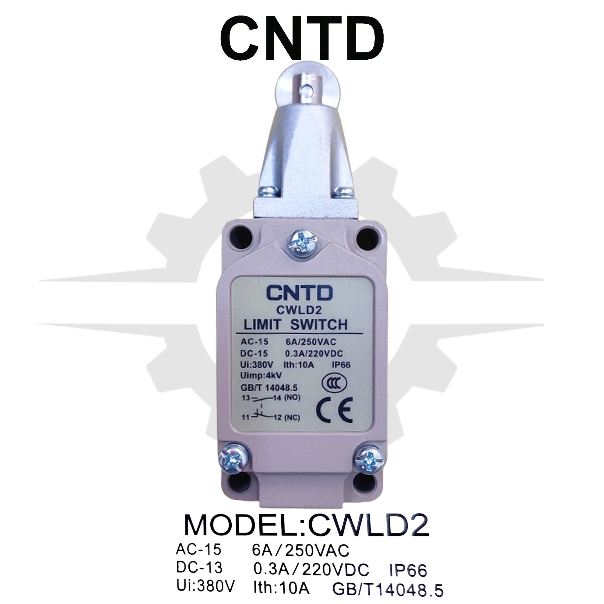 میکروسوئیچ CNTD مدل CWLD2 — تصویر ۲
