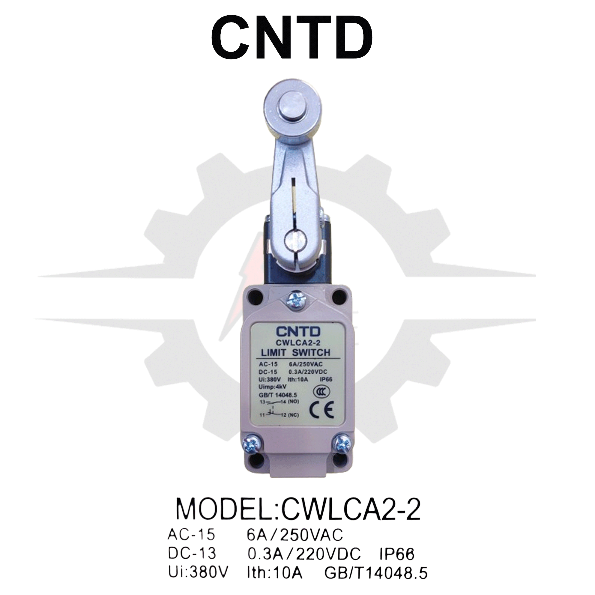 میکروسوئیچ CNTD مدل CWLCA2-2 — تصویر ۲