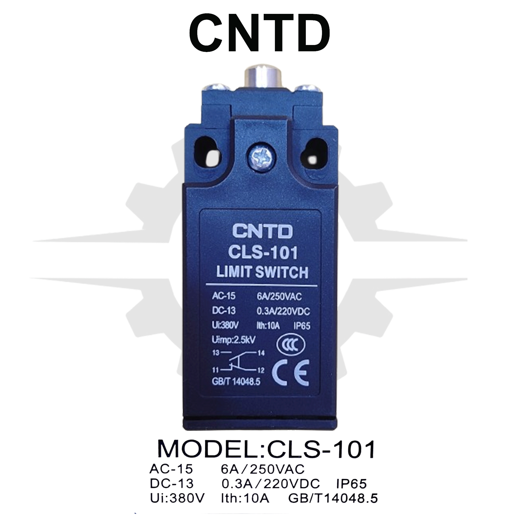 میکروسوئیچ CNTD مدل CLS-101 — تصویر ۲