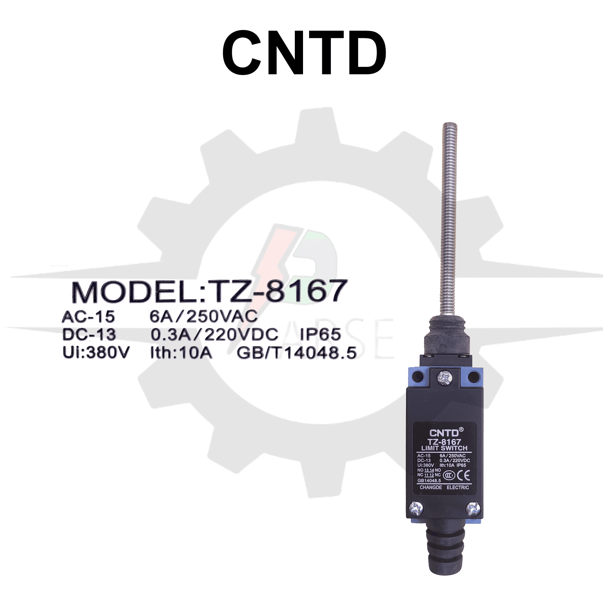 میکروسوئیچ CNTD مدل TZ-8167 — تصویر ۳