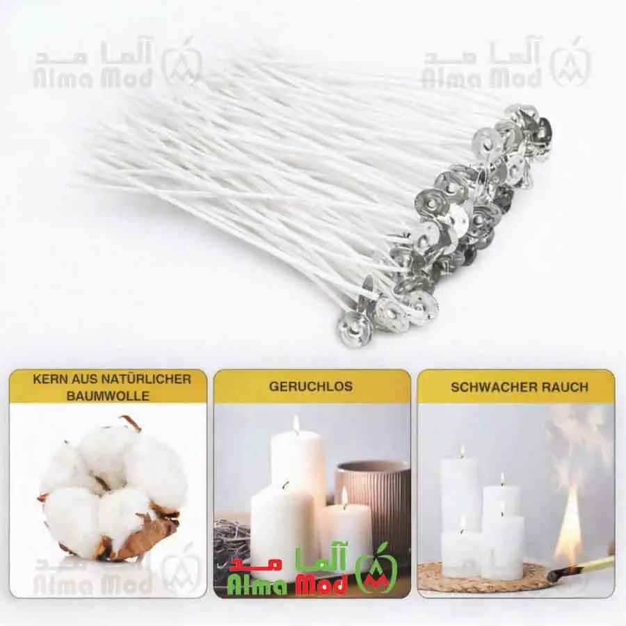 فیتیله شمع وارمر پایه دار — تصویر ۲