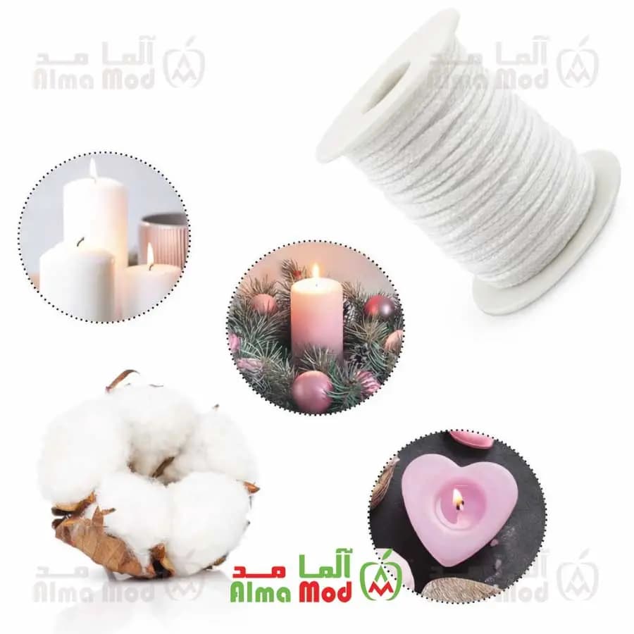 فیتیله شمع کتان — تصویر ۲