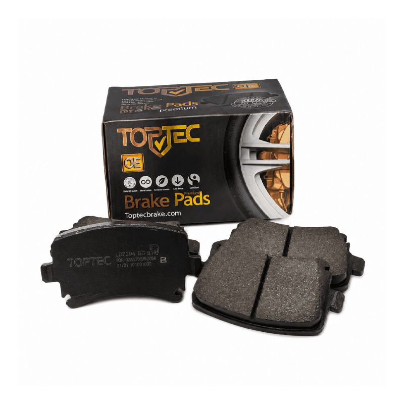 لنت ترمز جلو جک S5 برند تاپ تک TOPTEC