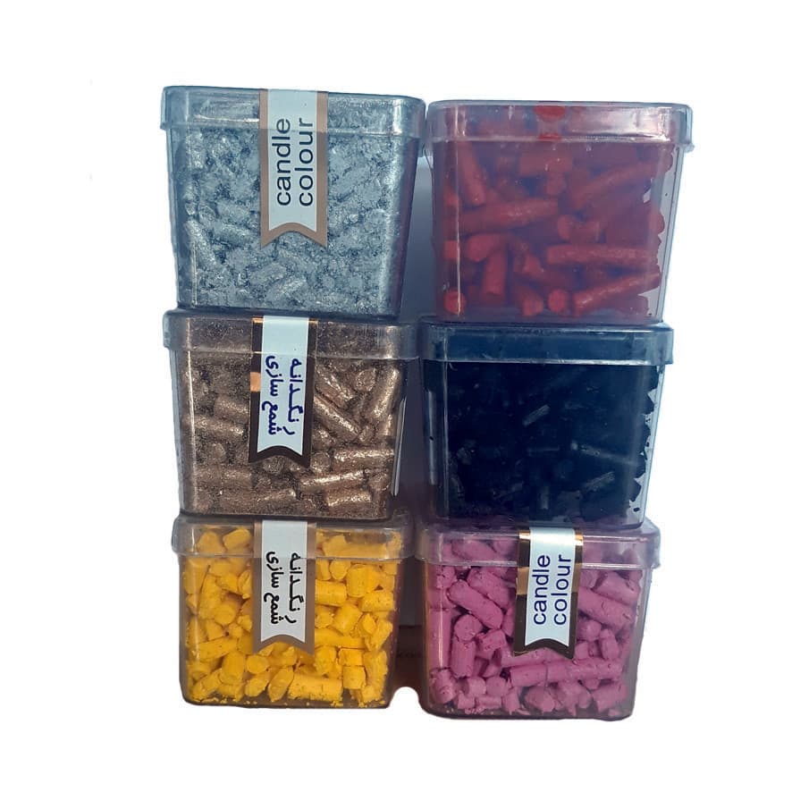 رنگ تزئینی شمع