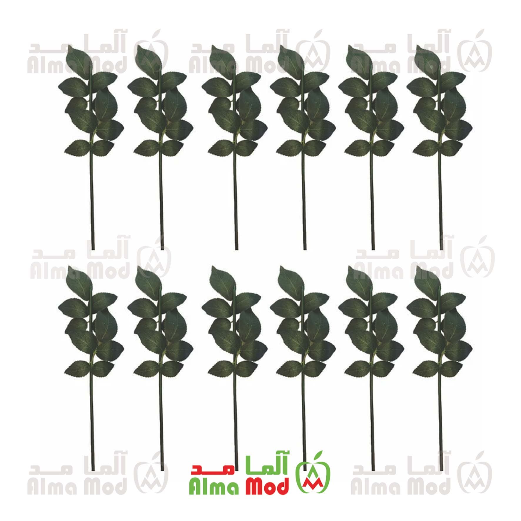 ساقه گل مصنوعی برگدار