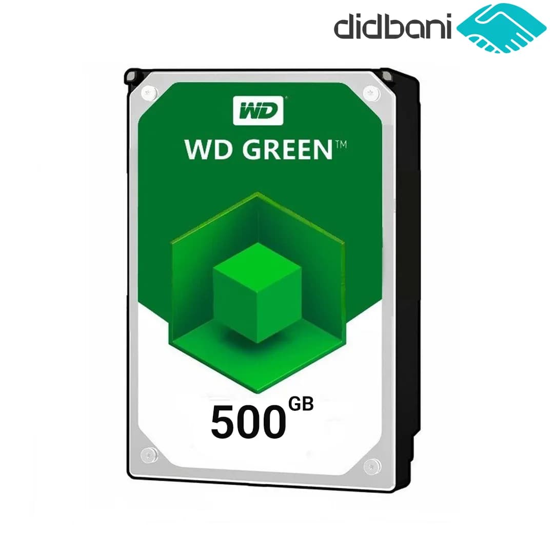 هارد 500 گیگابایت سبز وسترن دیجیتال — تصویر ۲