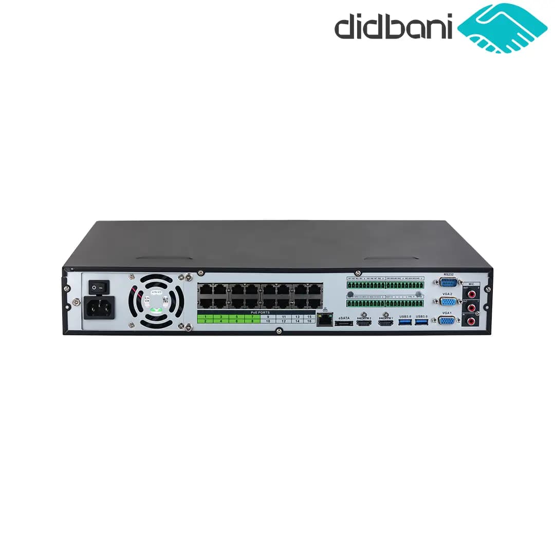NVR داهوا DHI-NVR5432-16P-EI — تصویر ۳