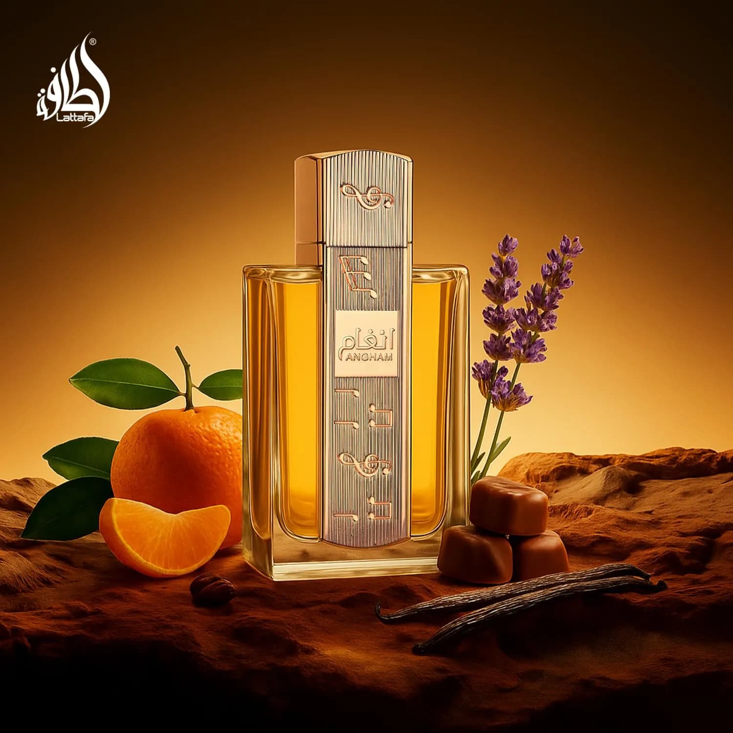 ادو پرفیوم انغام لطافه حجم ۱۰۰ میل Lattafa Angham — تصویر ۳