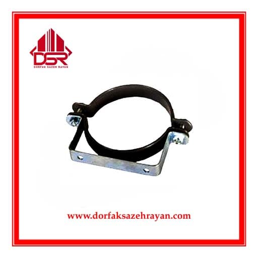 بست پایه دار دیواری روکشدار رایان RAYAN – سایز (میلیمتر): 40