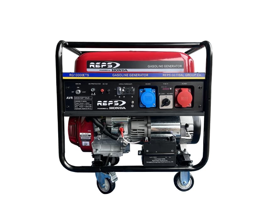 موتور برق 8 کیلووات تک فاز و سه فاز بنزینی هوندا رپس مدل RG10000ETS