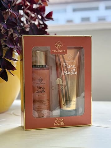 پک بادی اسپلش و لوسیون یامانفن مدل Pure Vanilla