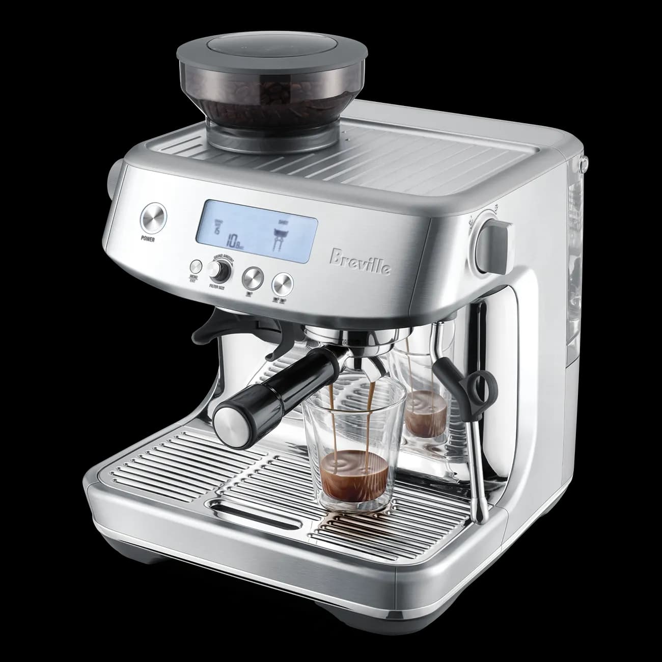اسپرسوساز برویل مدل Breville BES878 Barista Pro | باریستا پرو با گرمایش — تصویر ۴