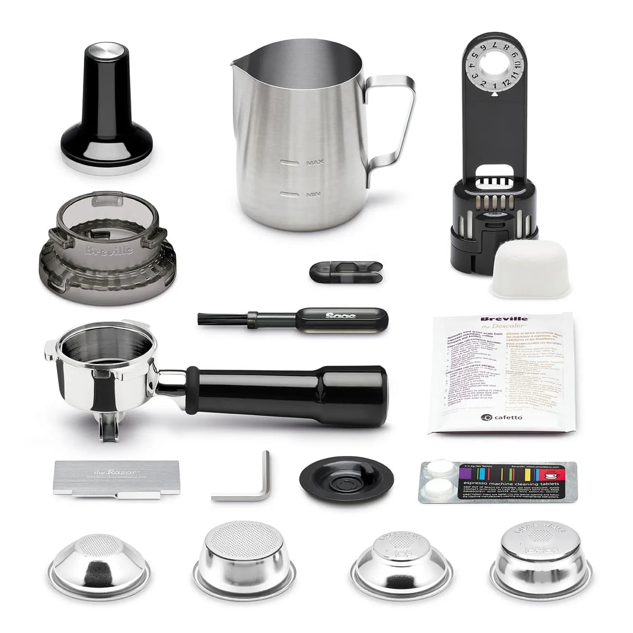 اسپرسوساز برویل مدل Breville BES878 Barista Pro | باریستا پرو با گرمایش — تصویر ۷