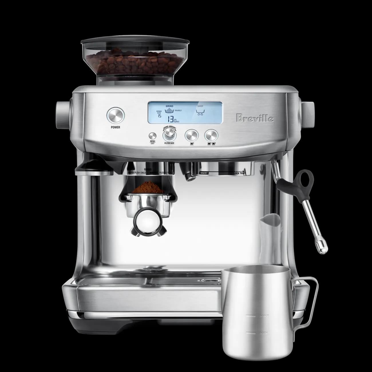 اسپرسوساز برویل مدل Breville BES878 Barista Pro | باریستا پرو با گرمایش