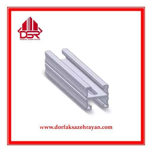 پروفیل ساپورت 21×41 دوبل | سی‌چنل – ضخامت: 2 mm – نوع پوشش: گالوانیزه گرم