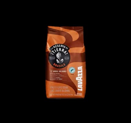 دانه قهوه 1 کیلویی لاوازا|lavazza مدل iTierra Brasile