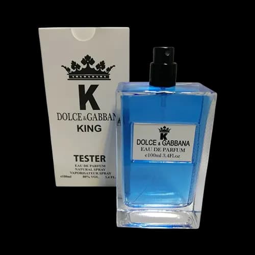 تستر جعبه سفید دولچه گابانا کینگ اماراتی ادو پرفیوم 100 میلی لیتر | Emirati White Box Tester Dolce Gabbana King 100ml EDP