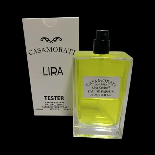 تستر جعبه سفید زرجوف کازارموراتی لیرا اماراتی ادو پرفیوم 100 میلی لیتر | Emirati White Box Tester Xerjoff Casamorati Lira 100ml EDP