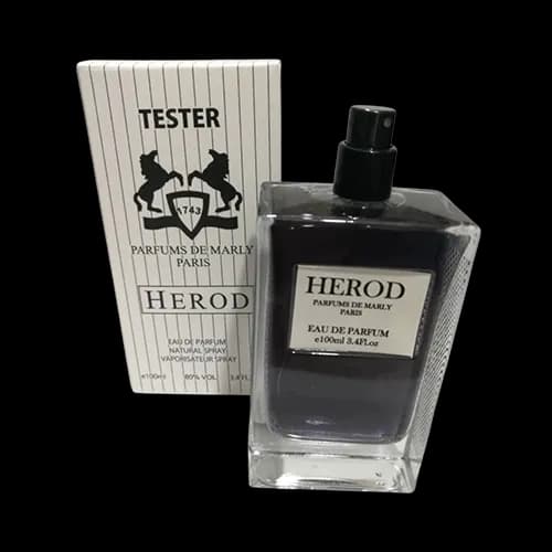 تستر جعبه سفید پارفومز د مارلی هرود اماراتی ادو پرفیوم 100 میلی لیتر | Emirati White Box Tester Parfums De Marly Herod 100ml EDP