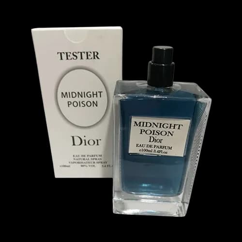 تستر جعبه سفید دیور میدنایت پویزن اماراتی ادو پرفیوم 100 میلی لیتر | Emirati White Box Tester Dior Midnight Poison 100ml EDP