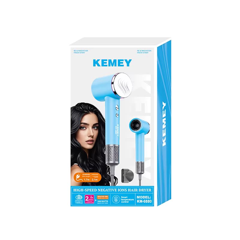 سشوار حرفه ای 1600 وات کیمی کد KM-6880 — تصویر ۳
