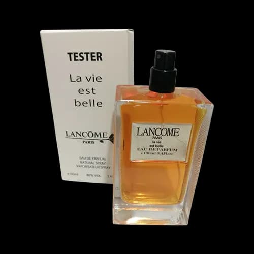تستر جعبه سفید لانکوم لا ویه است بله اماراتی ادو پرفیوم 100 میلی لیتر | Emirati White Box Tester Lancôme La Vie Est Belle 100ml EDP