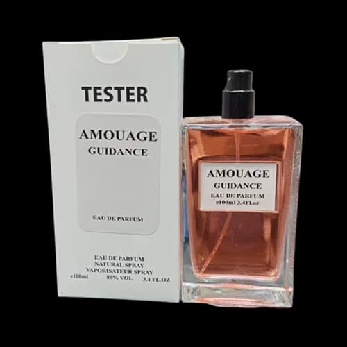 تستر جعبه سفید آمواج گایدنس زنانه اماراتی ادو پرفیوم 100 میلی لیتر | Emirati White Box Tester Amouage Guidance Woman 100ml EDP