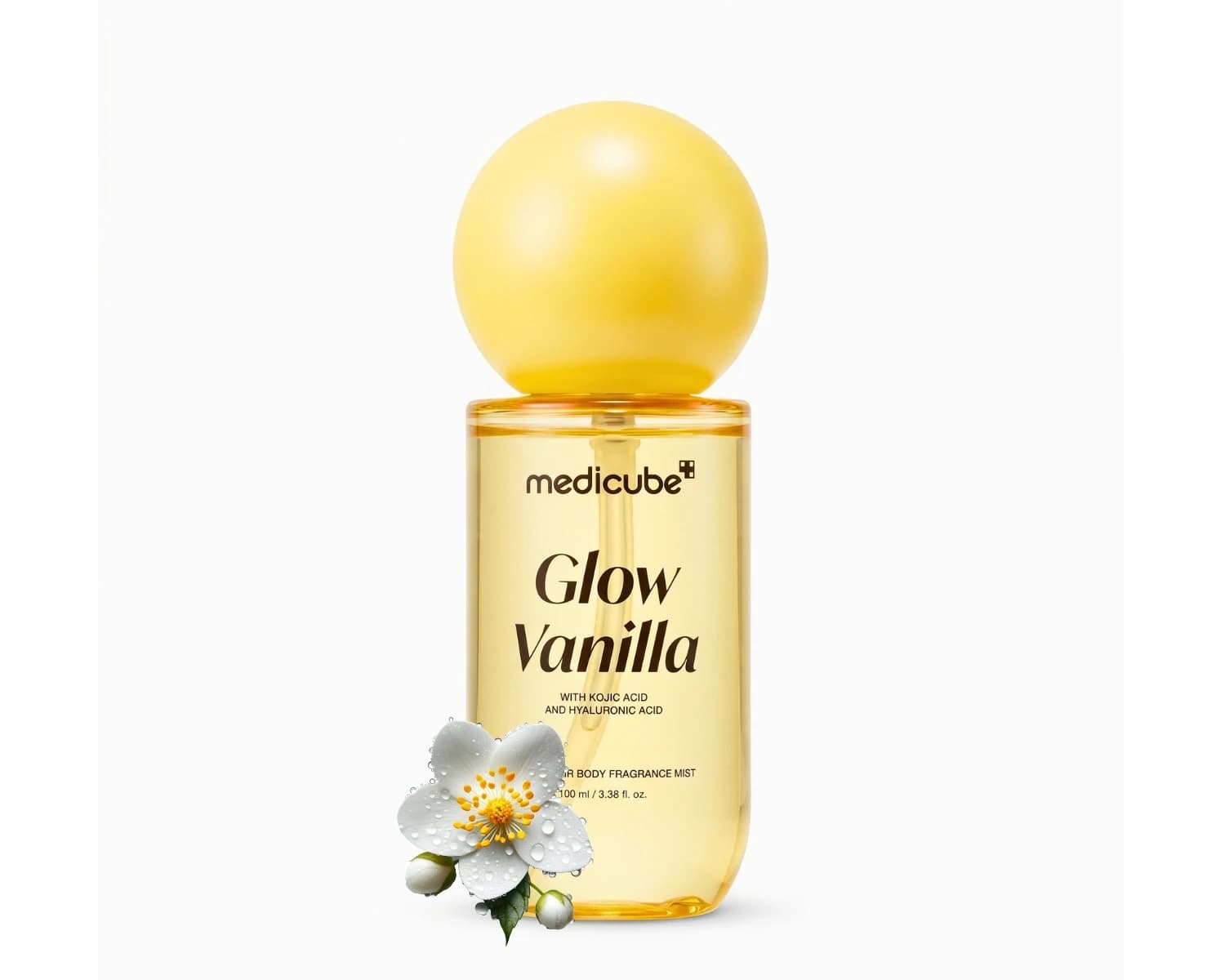 میست خوشبو کننده بدن و مو مدیکیوب مدل Glow Vanilla