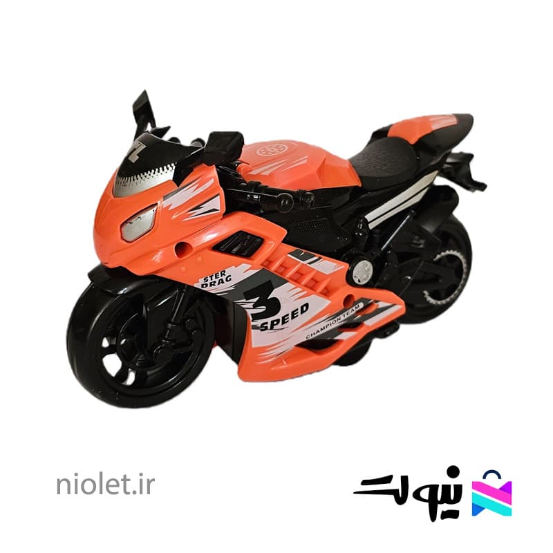 موتور اسباب بازی قدرتی طرح ریسر 3 رنگ
