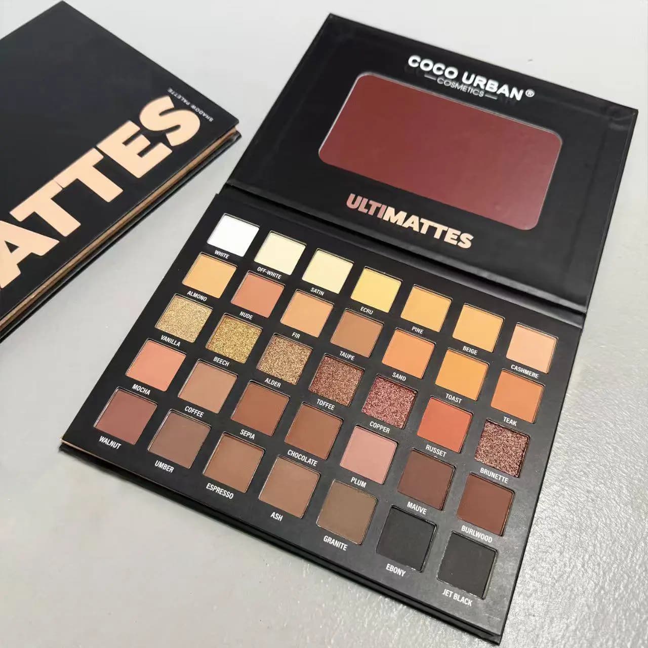 پالت سایه چشم 35 رنگ کوکو یوربان مدل COCO URBAN ULTIMATE MATTES