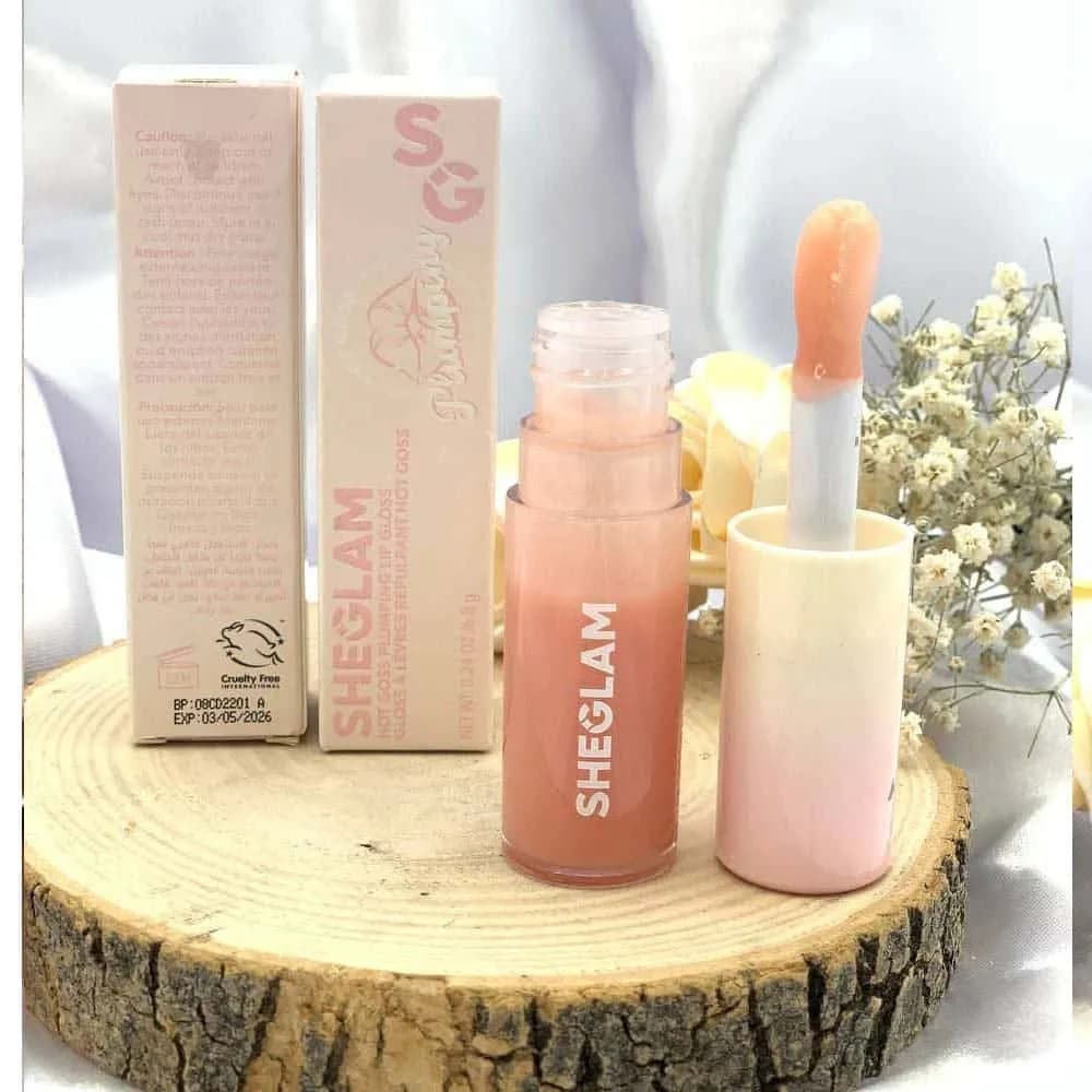 لیپ گلاس حجم دهنده پلامپر لب شیگلم | SHEGLAM Hot Goss Plumping Lip Gloss