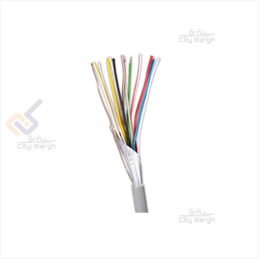 کابل مخابراتی شش زوج فویلدار 0.6 هوایی پینو