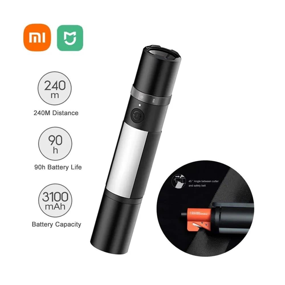 چراغ قوه چندکاره شیائومی Xiaomi Multi Function Flashlight — تصویر ۴