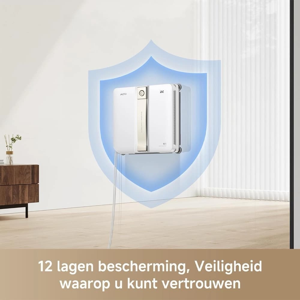 ربات شیشه شوی مووا MOVA N1 Robot Window Cleaner — تصویر ۷