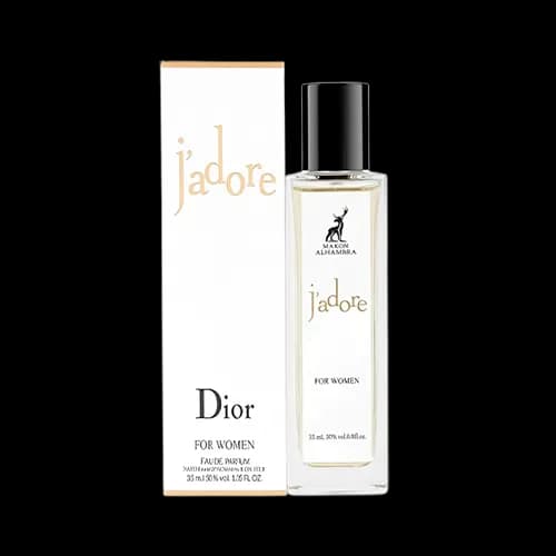 عطر جیبی الحمبرا دیور جادور ادو پرفیوم 35 میلی لیتر | Alhambra Pocket Dior J’adore 35ml EDP