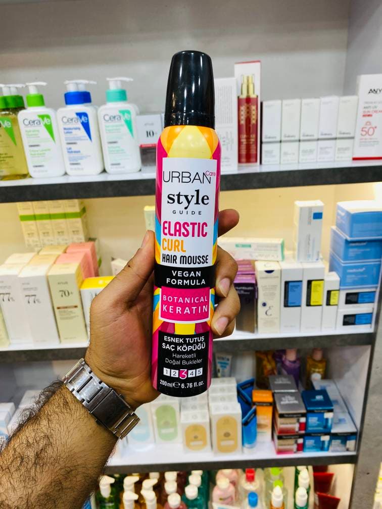 موس موی فر اوربان کر Style Guide Elastic Curl حجم ۲۰۰ میلی لیتر — تصویر ۳