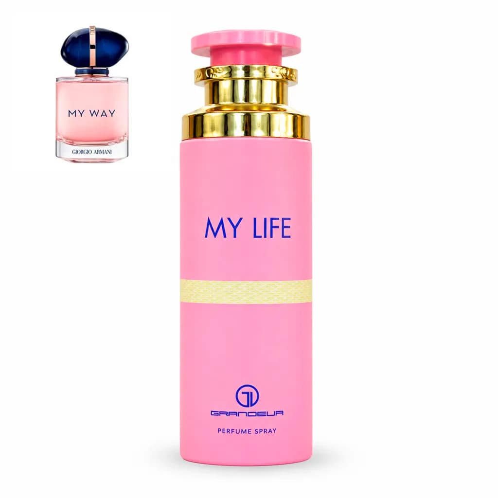 اسپری بدن گرندیوور MY LIFE مای وی حجم ۲۰۰ میلی لیتر