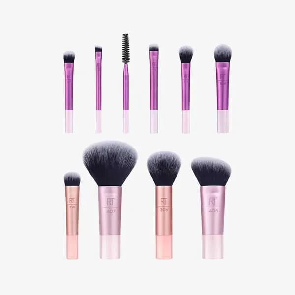 ست براش ریل تکنیک اصل 10 تیکه کیف دار Real Techniques — تصویر ۲