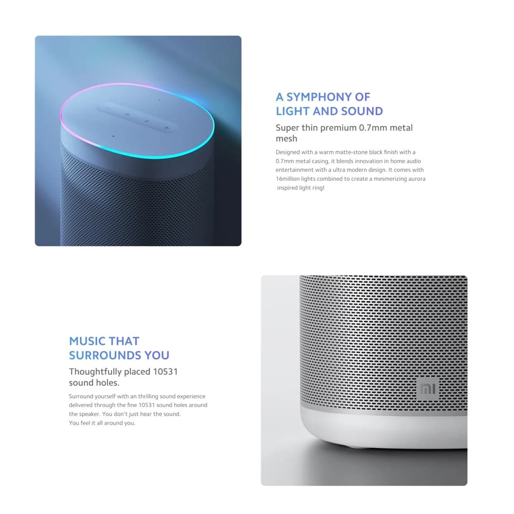 اسپیکر هوشمند شیائومی Mi Smart Speaker — تصویر ۶