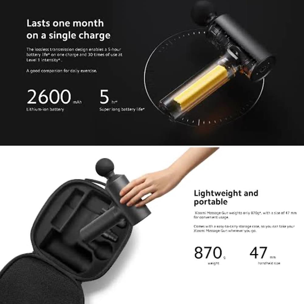 ماساژور تفنگی شیائومی Xiaomi Massage Gun — تصویر ۶