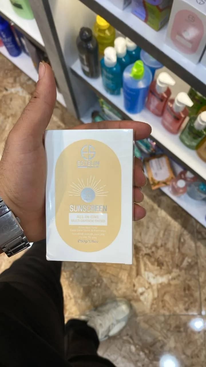 ضدآفتاب استلین SPF100 رنگی 50میل — تصویر ۴