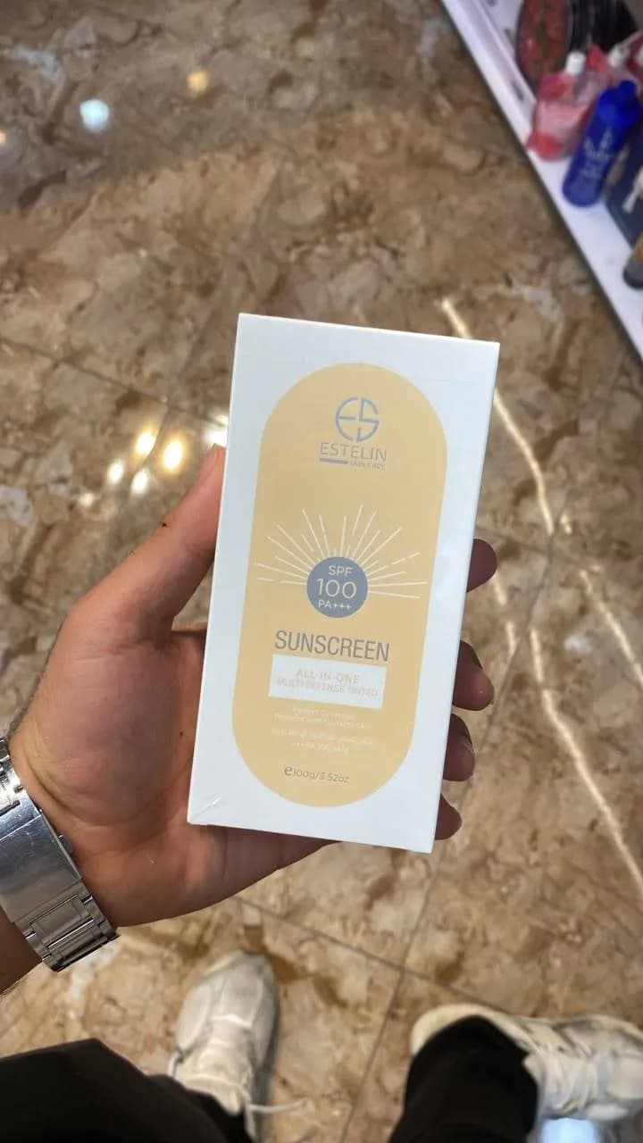 ضدآفتاب استلین SPF100 رنگی 100میل — تصویر ۴