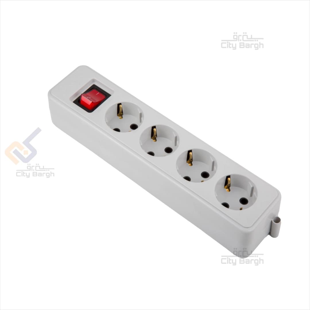 چهارخانه ارت دار 3 متری پارت الکتریک کد 649