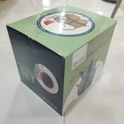کتری قوری گرانیتی RIVER طرح توپی — تصویر ۵