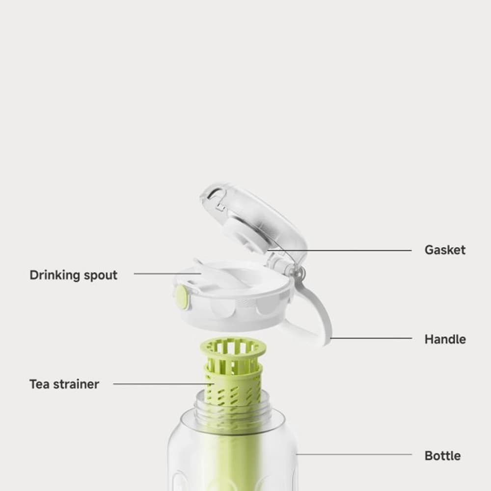بطری آب ورزشی شیائومی 1 لیتری | قمقمه Xiaomi Sport Water Bottle — تصویر ۵