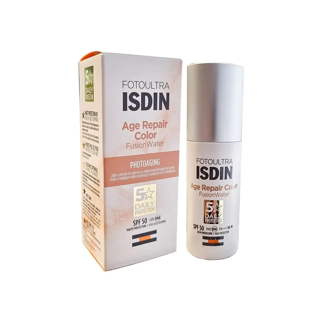 ضد آفتاب رنگی ایزدین مدل ایج ریپیر Isdin Age Repair — تصویر ۳