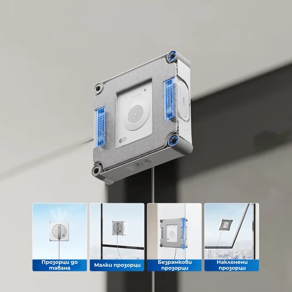 ربات شیشه شوی ECOVACS WINBOT W2S — تصویر ۵